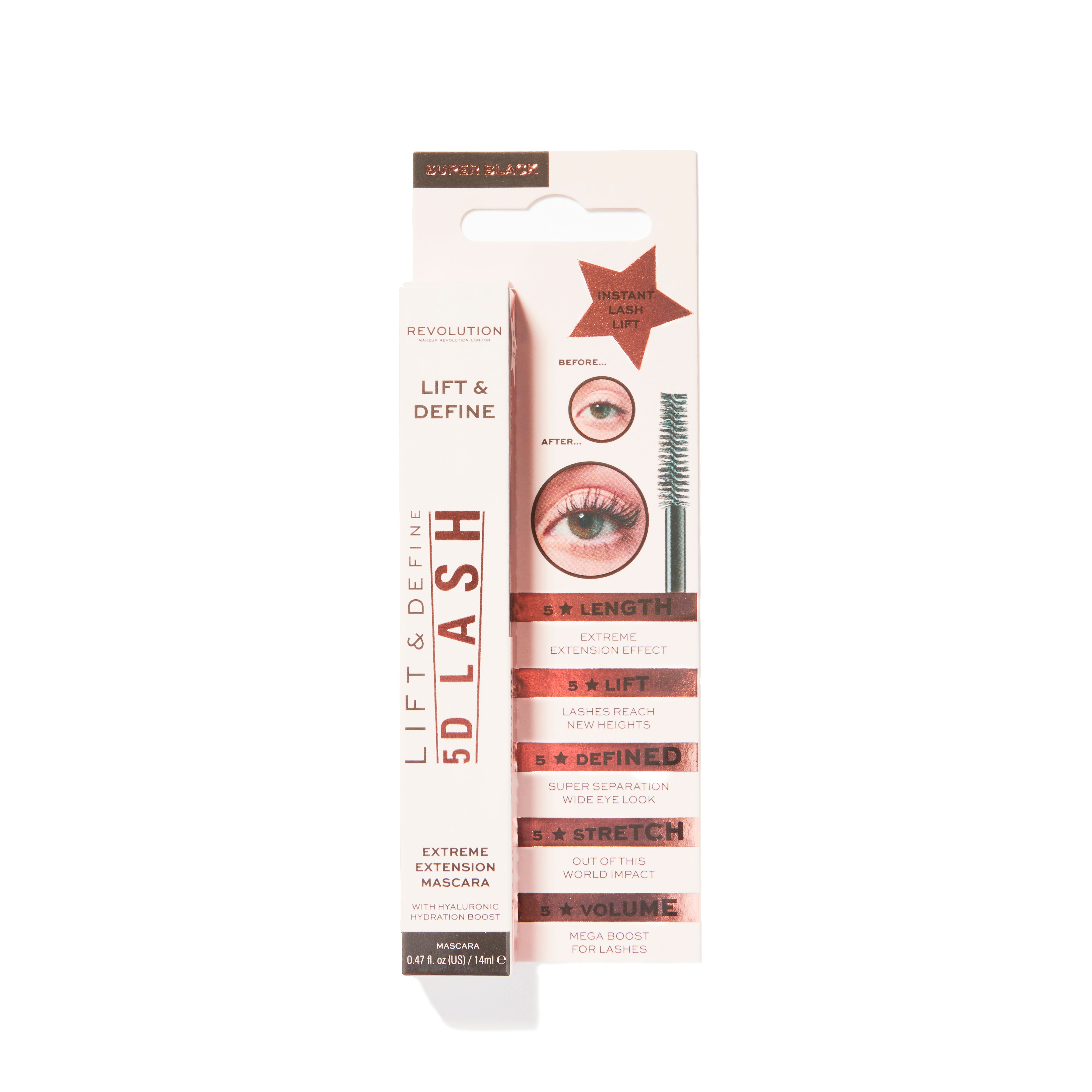 Makeup Revolution 5D Lash Mascara