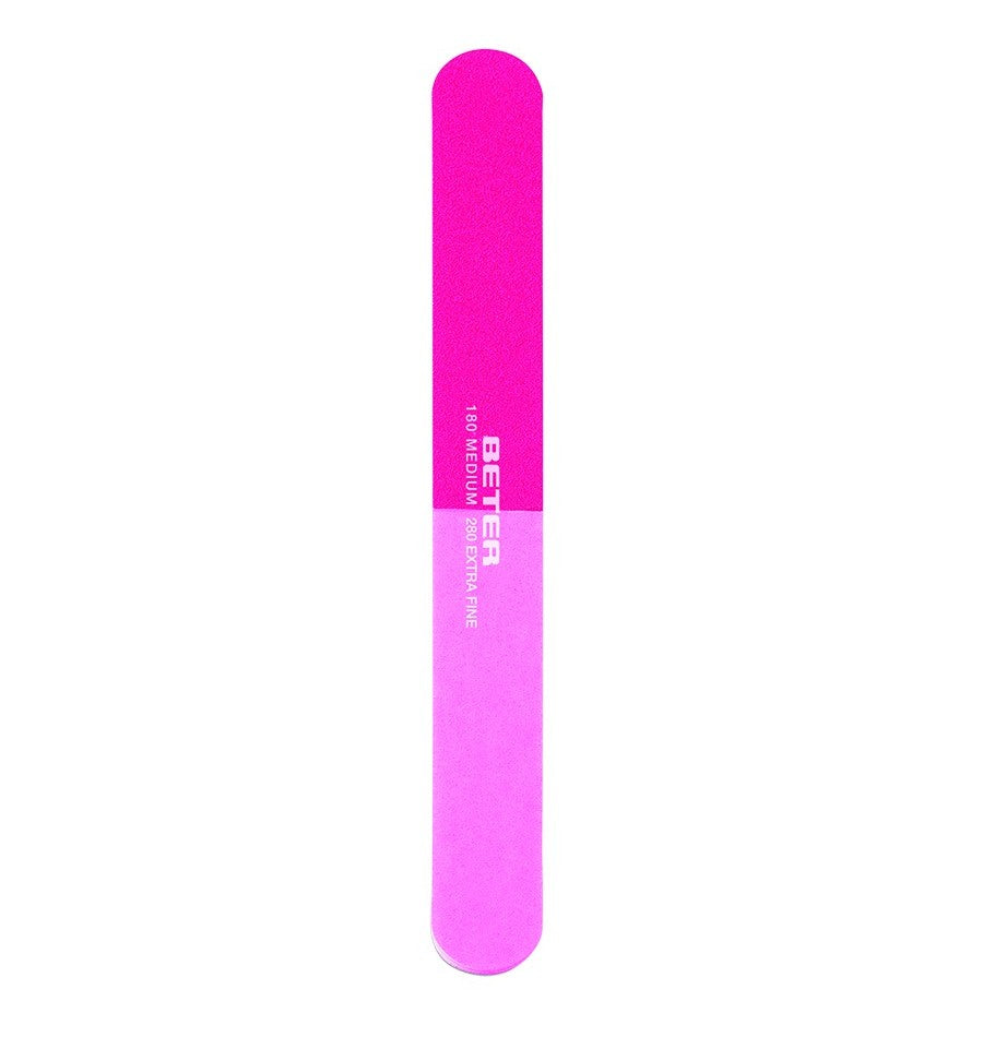 Fibreglass quadruple nail file 120/180 - 220/280 grit