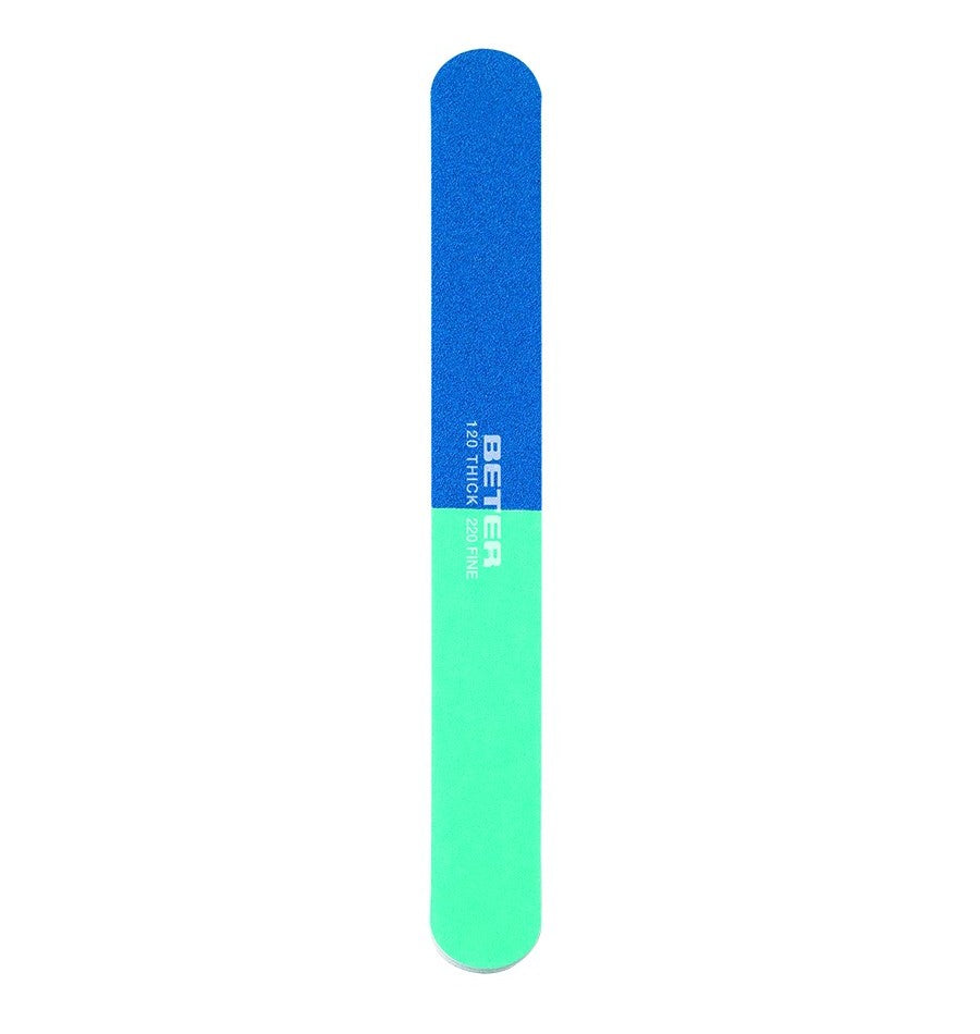 Fibreglass quadruple nail file 120/180 - 220/280 grit